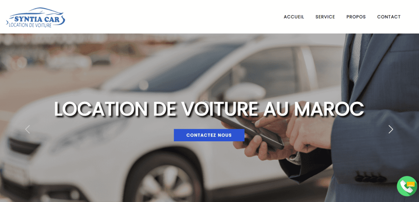 creation site web maroc 